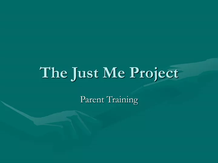 the just me project
