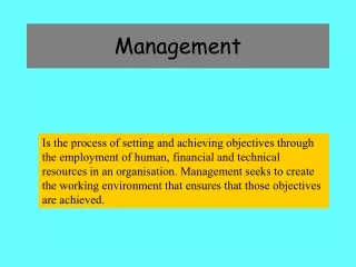 Management