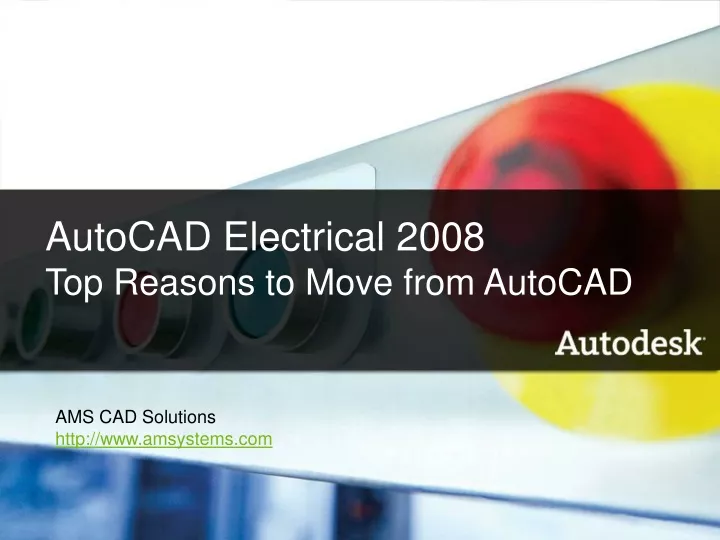 autocad electrical 2008 top reasons to move from