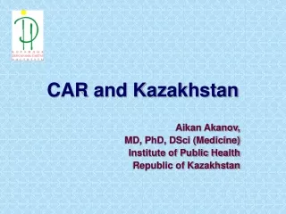 CAR and Kazakhstan