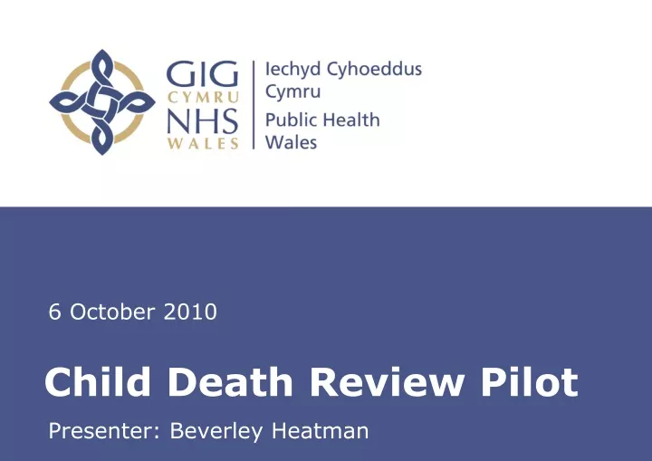 child death review pilot