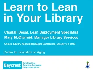 Learn to Lean in Your Library