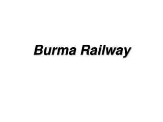 Burma Railway