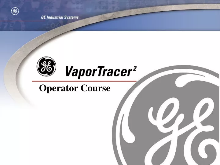 operator course