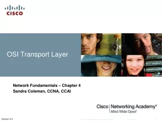 OSI Transport Layer