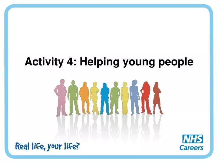 activity 4 helping young people