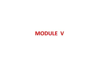 MODULE  V