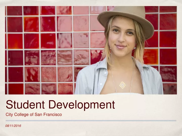 student development