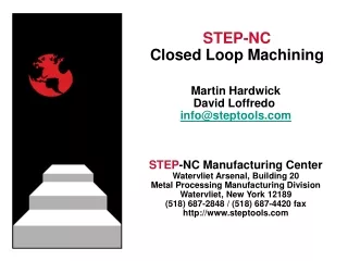 STEP-NC Closed Loop Machining
