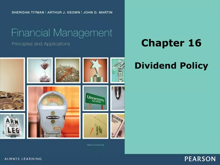 chapter 16 dividend policy