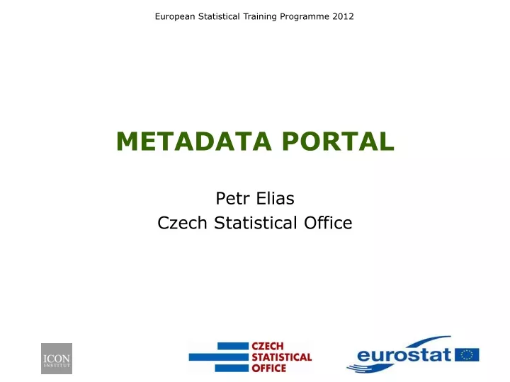 metadata portal