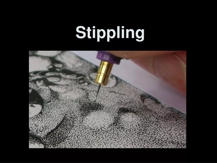 stippling