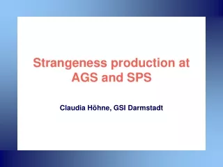 Strangeness production at AGS and SPS