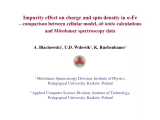Impurity effect on charge and spin density in α-Fe