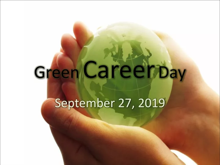 green career day