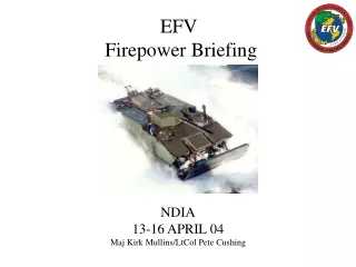 EFV  Firepower Briefing