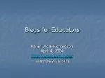 Leveraging Weblogs for Educators: A Comprehensive Guide - slide 1