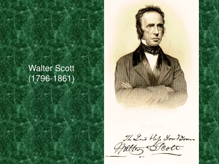 walter scott 1796 1861