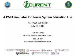 A PMU Simulator for Power System Education Use