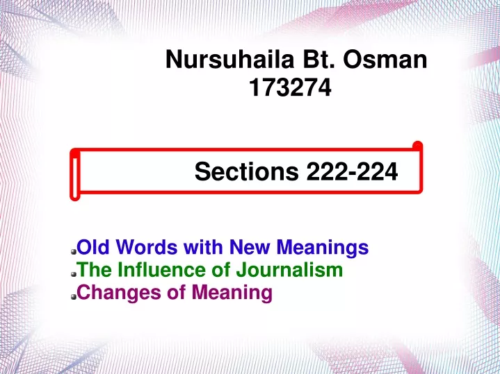 nursuhaila bt osman 173274 sections