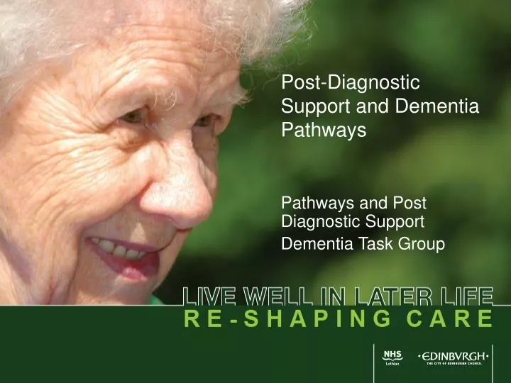 post diagnostic support and dementia pathways
