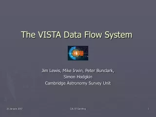 The VISTA Data Flow System