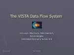 The VISTA Data Flow System - slide 1