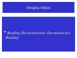 Douglas Atkins