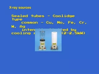 X-ray sources