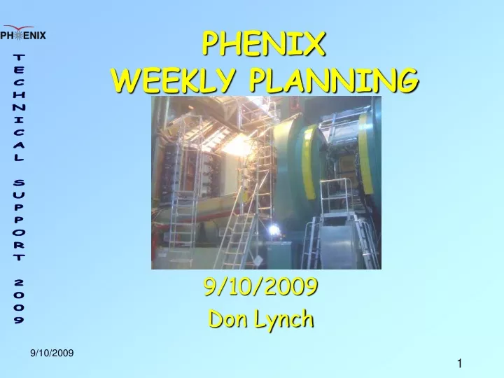 phenix weekly planning