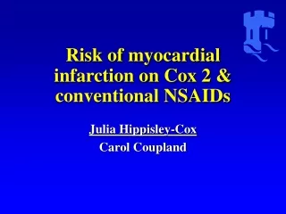 Risk of myocardial infarction on Cox 2 &amp; conventional NSAIDs