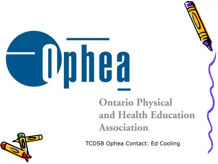 tcdsb ophea contact ed cooling