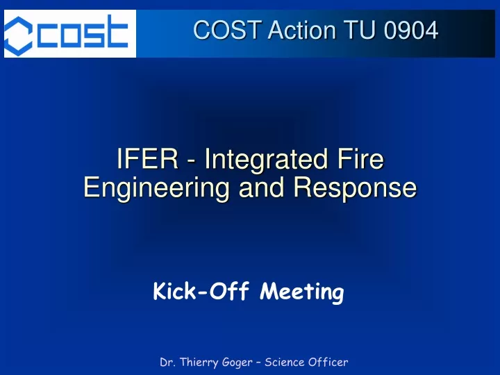ifer integrated fire engineering and response
