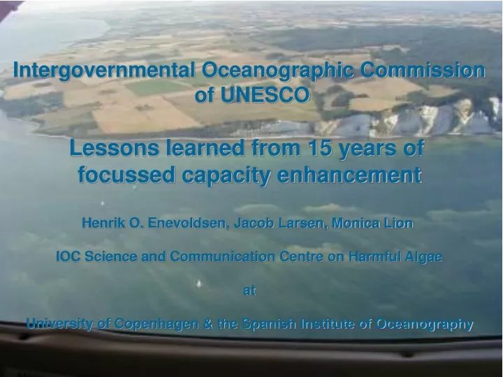 intergovernmental oceanographic commission