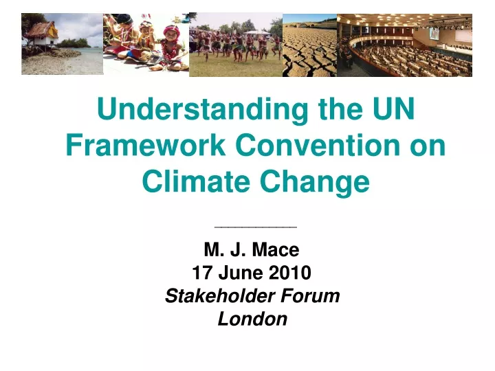 understanding the un framework convention