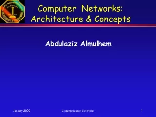 Computer  Networks: Architecture &amp; Concepts