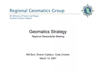 Regional Geomatics Group