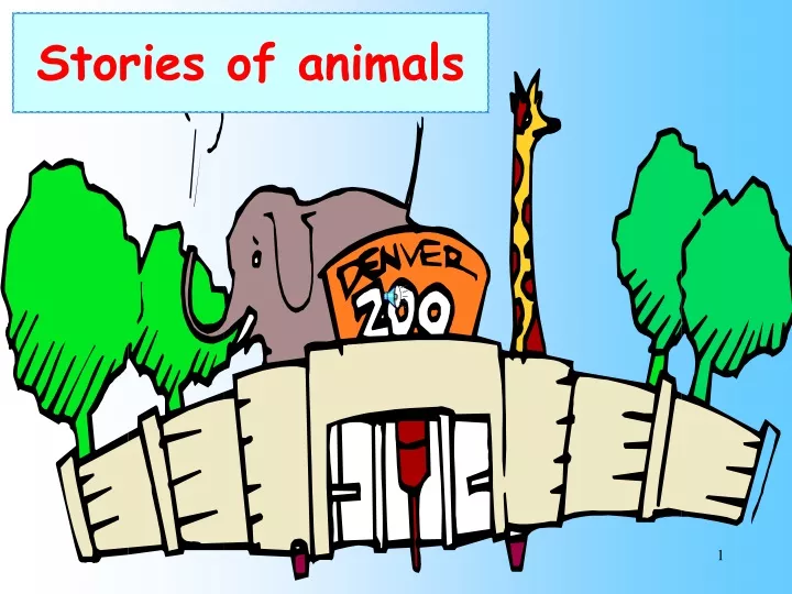 stories of animals