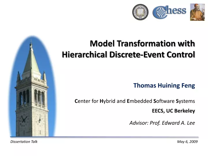 model transformation with hierarchical discrete