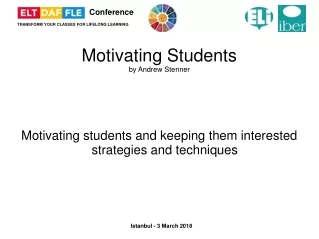Motivating  Students by Andrew  Stenner