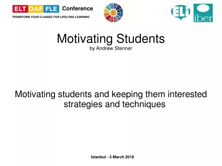 motivating students by andrew stenner