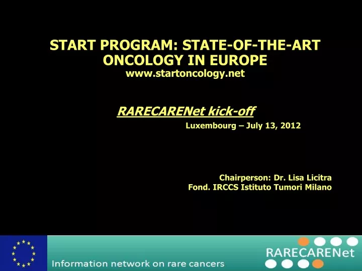 start program state of the art oncology in europe
