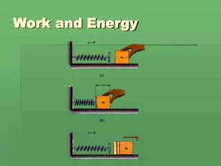 Work and Energy