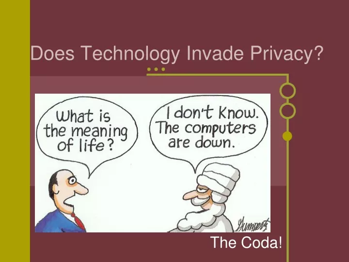 does technology invade privacy