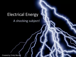 Electrical Energy