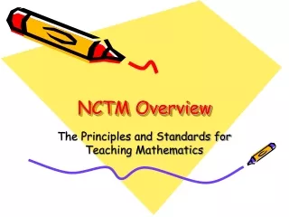 NCTM Overview