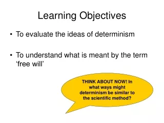 Learning Objectives