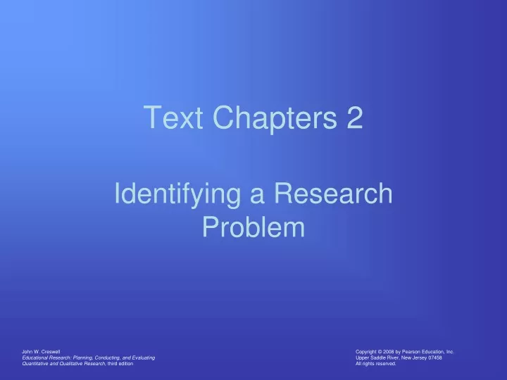 text chapters 2