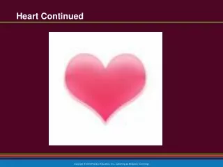 Heart Continued