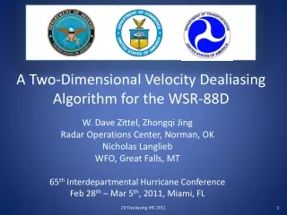 A Two-Dimensional Velocity Dealiasing Algorithm for the WSR-88D